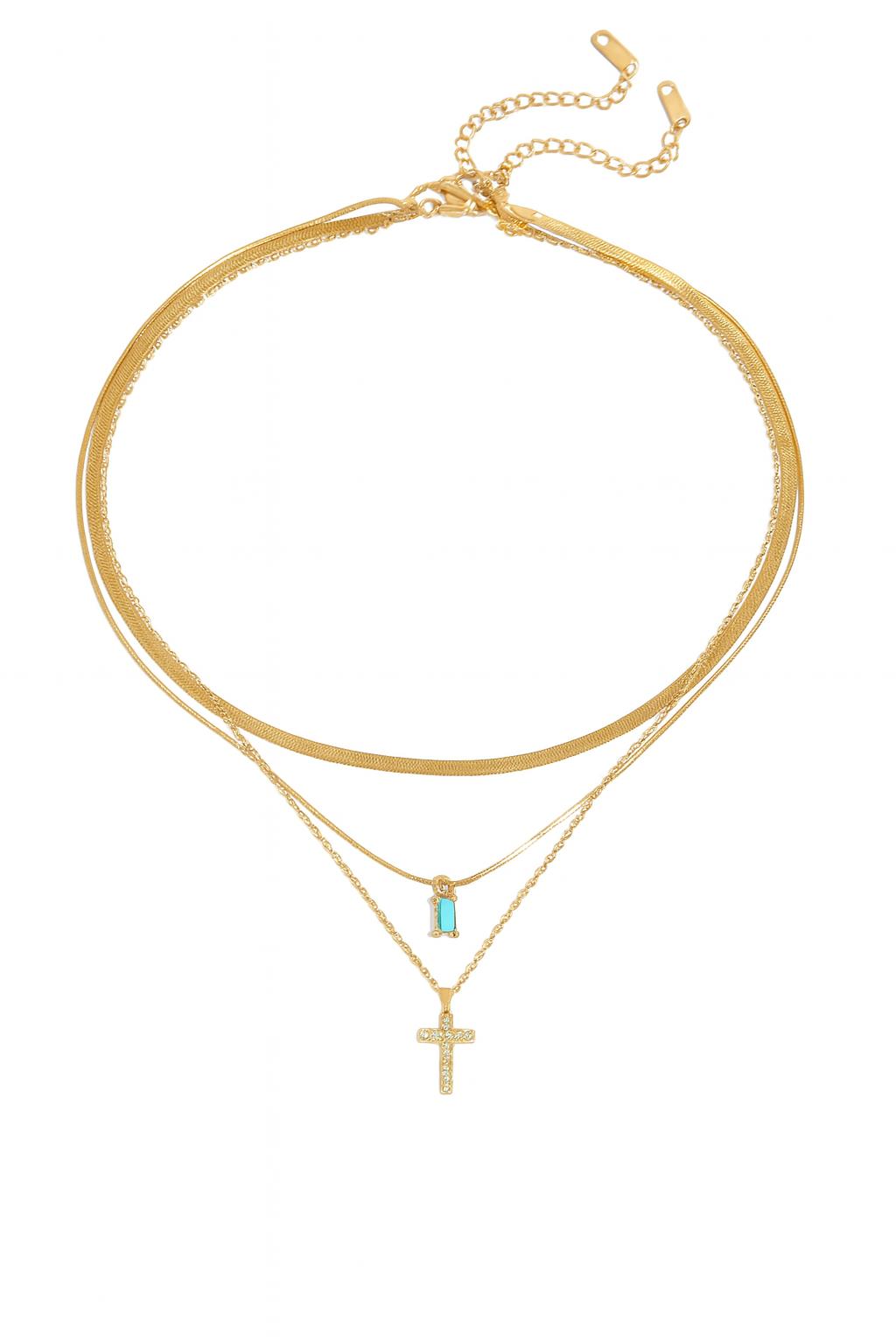 ETERNAL SHEEN GOLD NECKLACE - LAVISH JEWELS