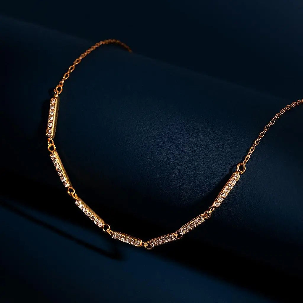 GOLVINA GOLD NECKLACE - LAVISH JEWELSNecklace