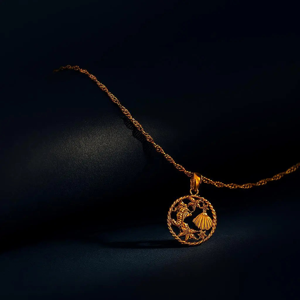 MUSEE GOLD NECKLACE LAVISH JEWELS