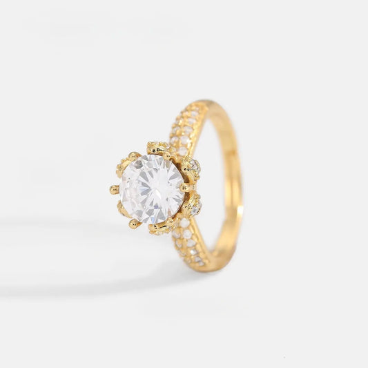 SPROUT GOLD RING LAVISH JEWELS