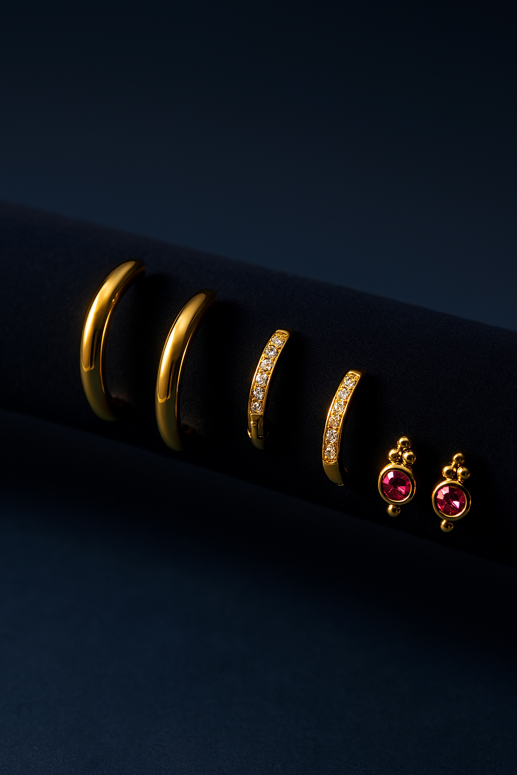 Gold Earrings - LAVISH JEWELS