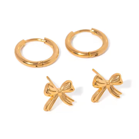 PULSE HOOP & STUD EARRINGS LAVISH JEWELS