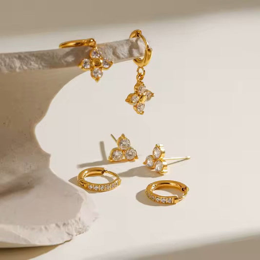 EMBER HOOP SET LAVISH JEWELS