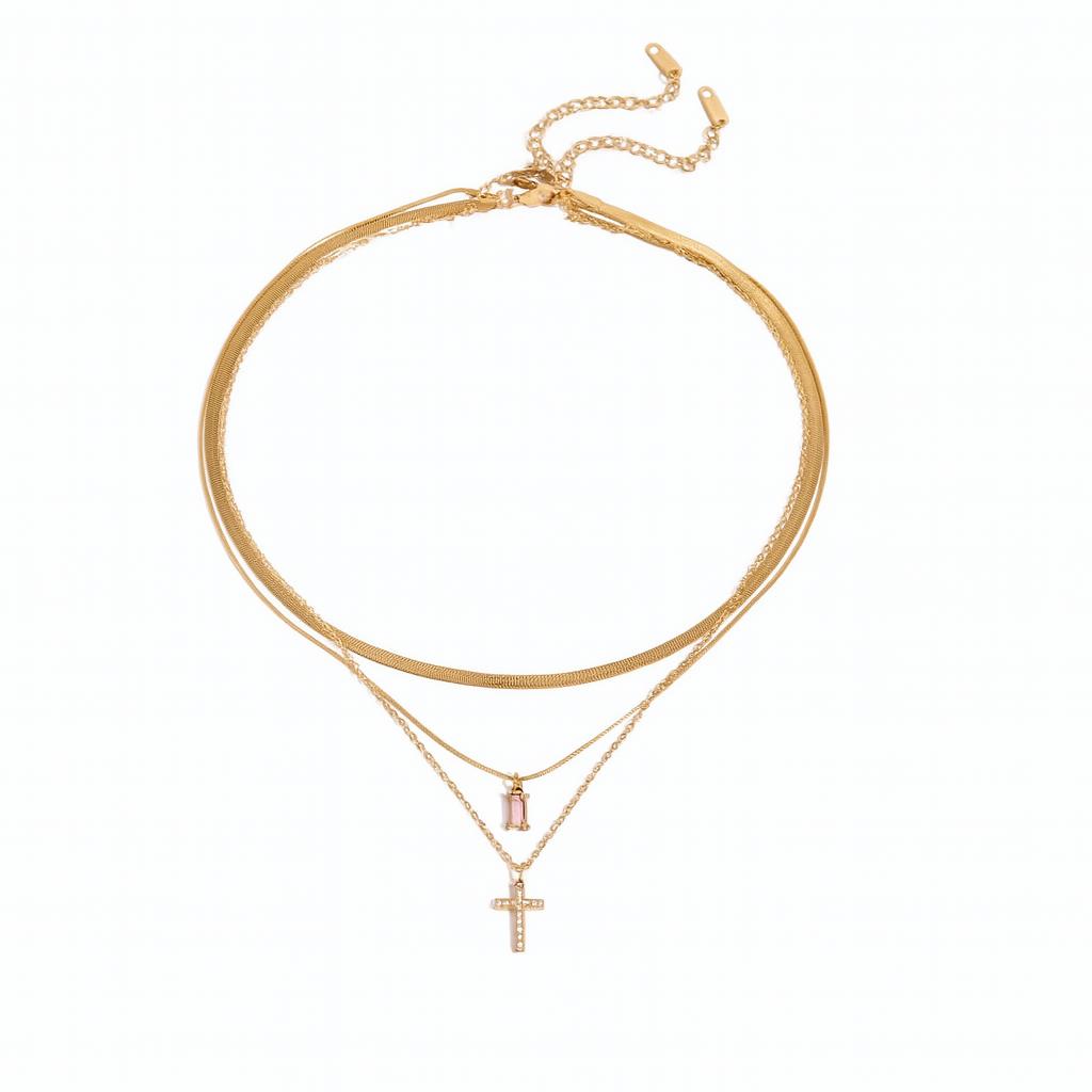ETERNAL SHEEN GOLD NECKLACE - LAVISH JEWELS