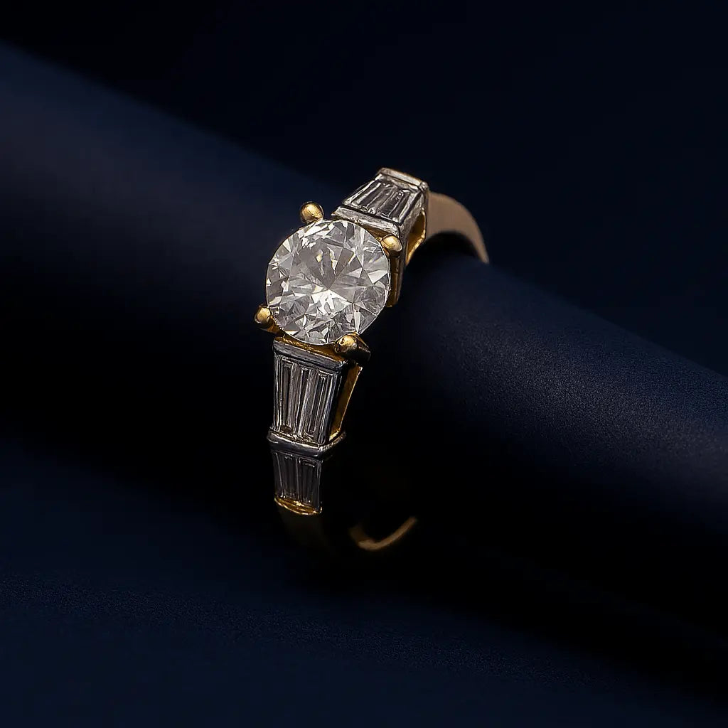 Anello Luce – Delicate AD Finger Ring - LAVISH JEWELSAnello Luce – Delicate AD Finger Ring | Gold - Plated Adjustable Ring