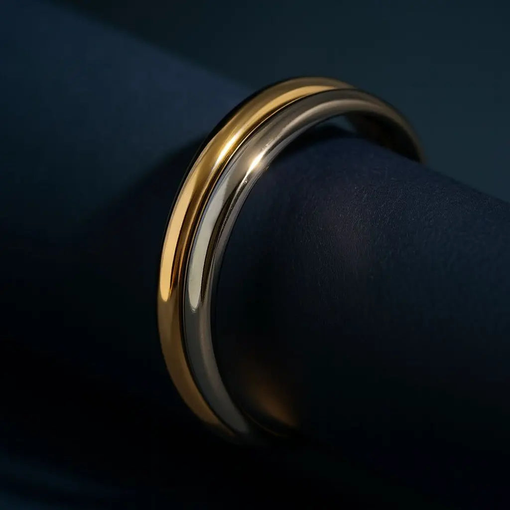 BELLE HOOP EARRINGS - LAVISH JEWELS18k PVD GOLD EARRING