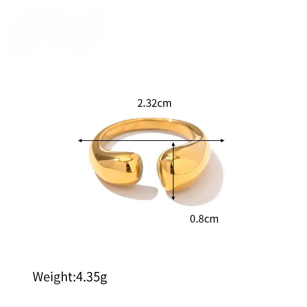BREEZE GOLD RING LAVISH JEWELS