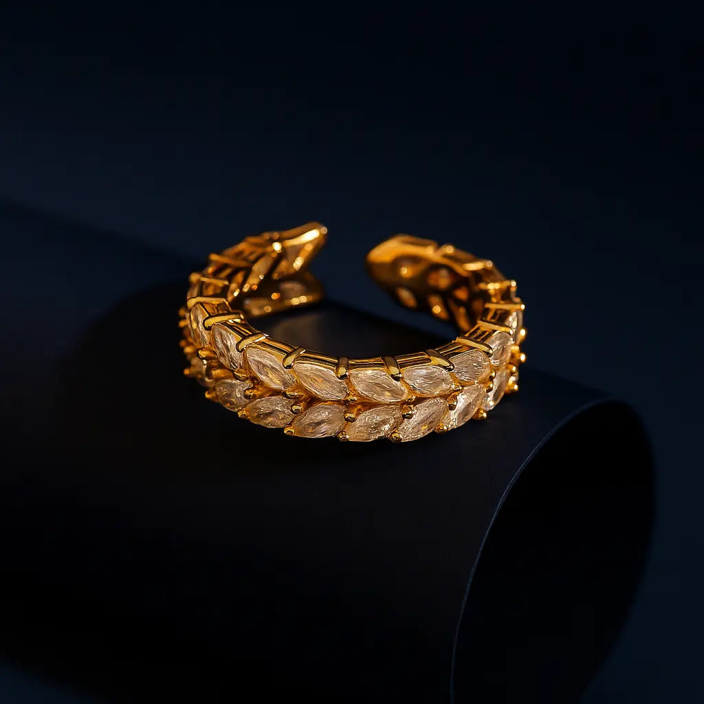 BROOK GOLD RING LAVISH JEWELS