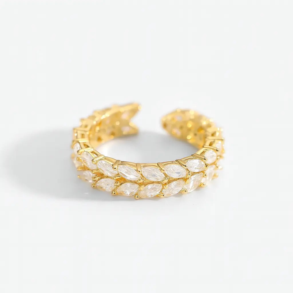BROOK GOLD RING LAVISH JEWELS