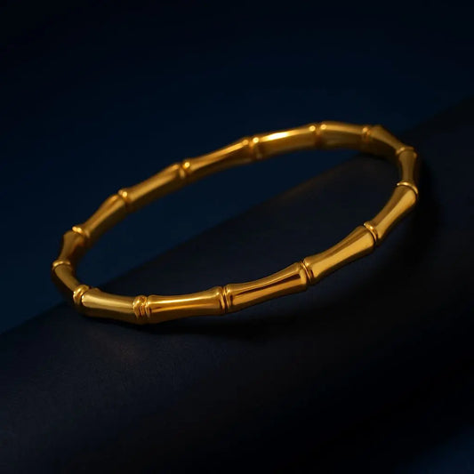 CALLA GOLD BRACELET LAVISH JEWELS