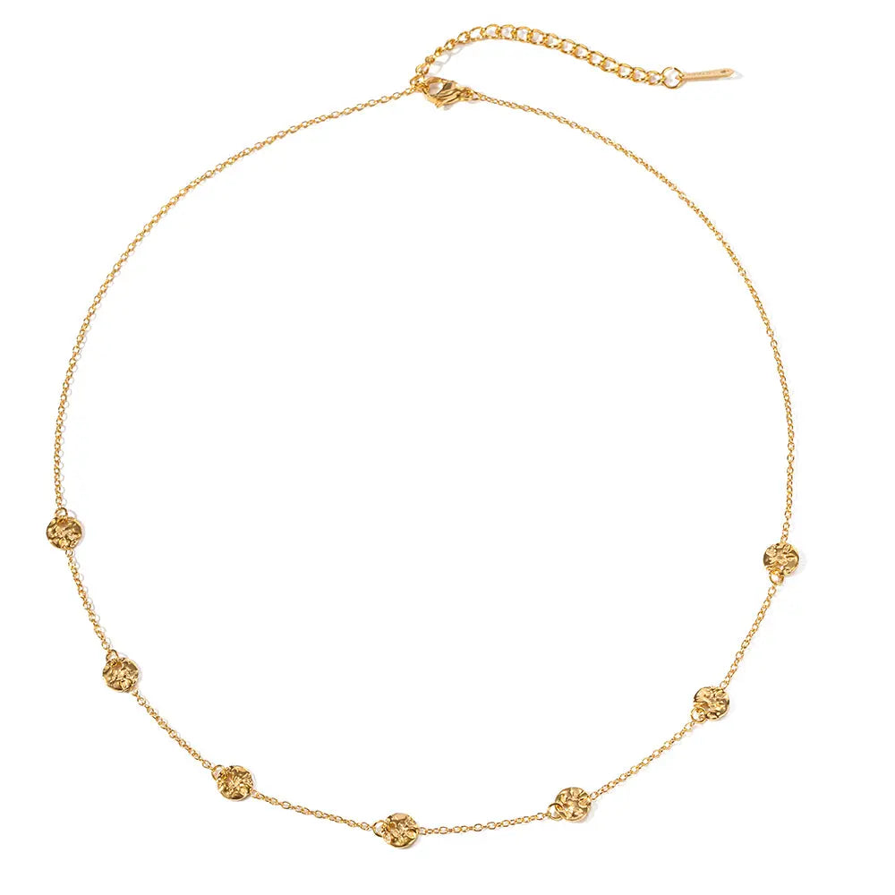 ELYSIAN GOLD NECKLACE LAVISH JEWELS