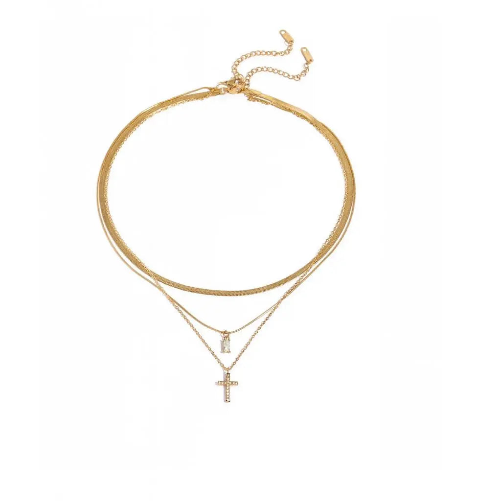 ETERNAL SHEEN GOLD NECKLACE - LAVISH JEWELSNecklace