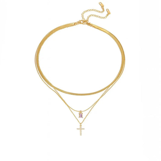 ETERNAL SHEEN GOLD NECKLACE - LAVISH JEWELSNecklace