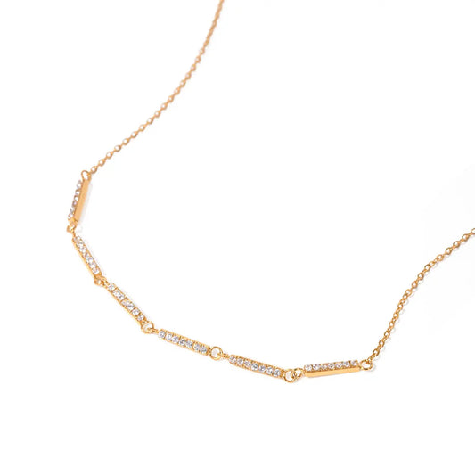 GOLVINA GOLD NECKLACE LAVISH JEWELS
