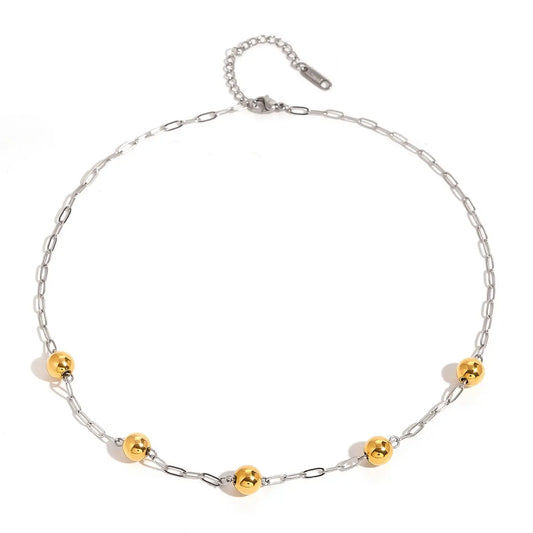 LARK GOLD NECKLACE LAVISH JEWELS