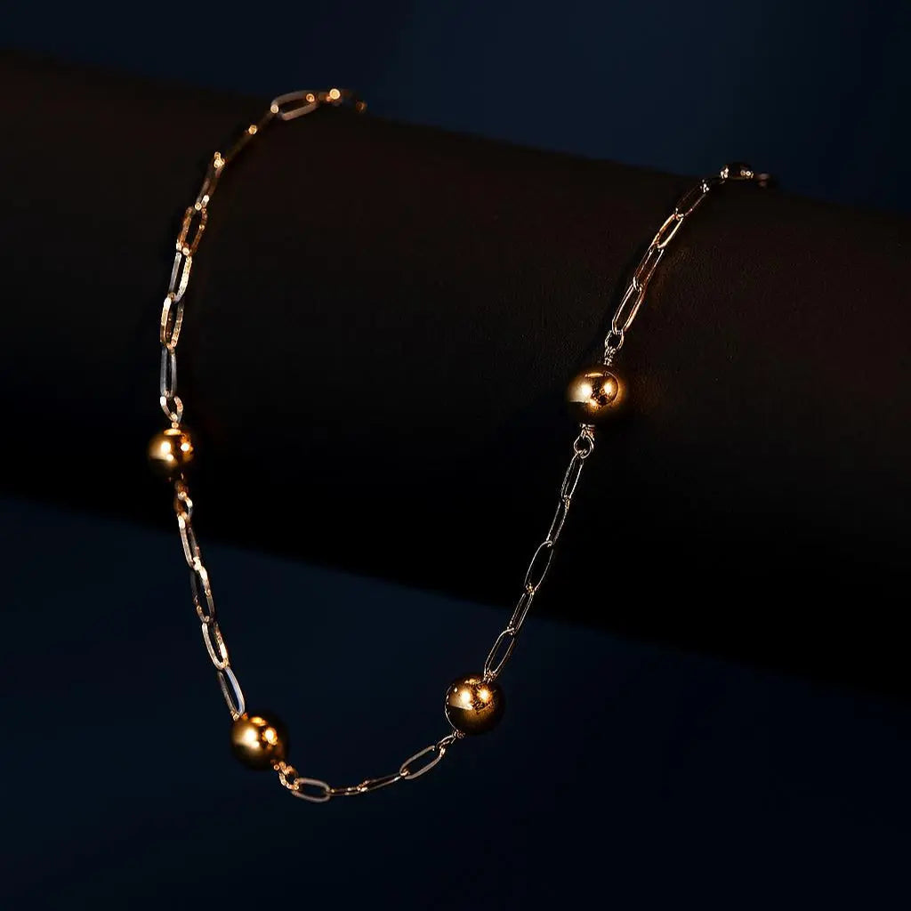 LARK GOLD NECKLACE LAVISH JEWELS