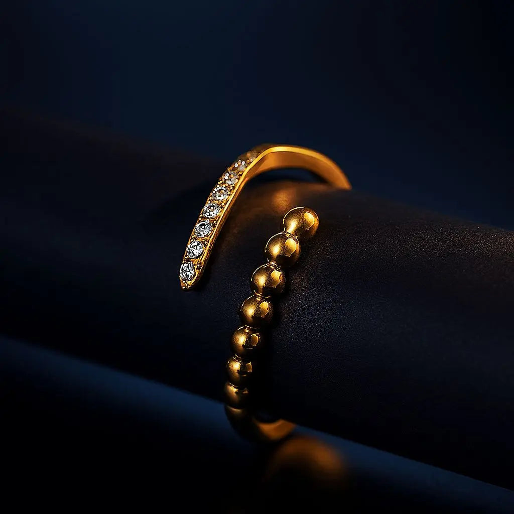 LUME GOLD RING LAVISH JEWELS