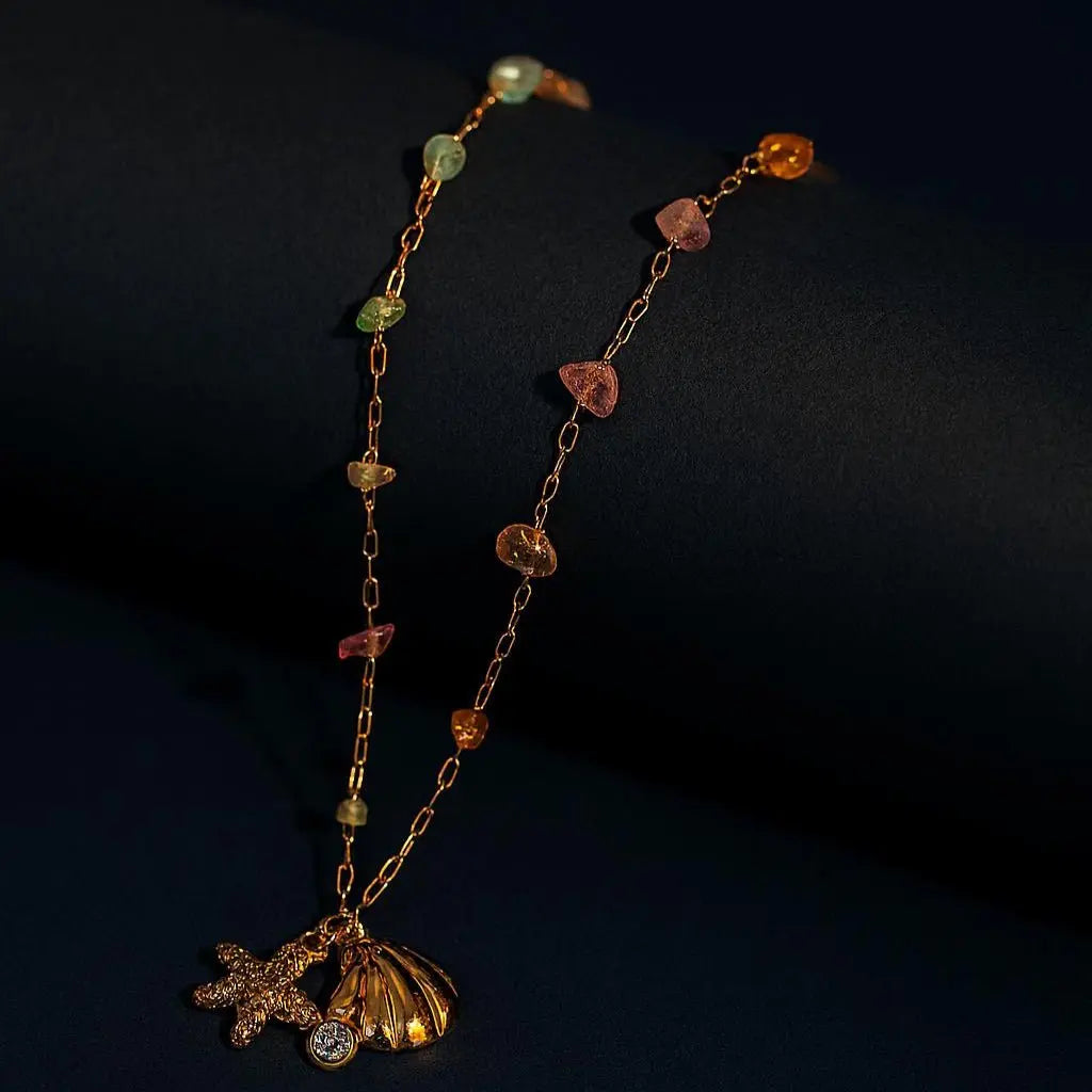 LUX AURA GOLD NECKLACE - LAVISH JEWELSNecklace