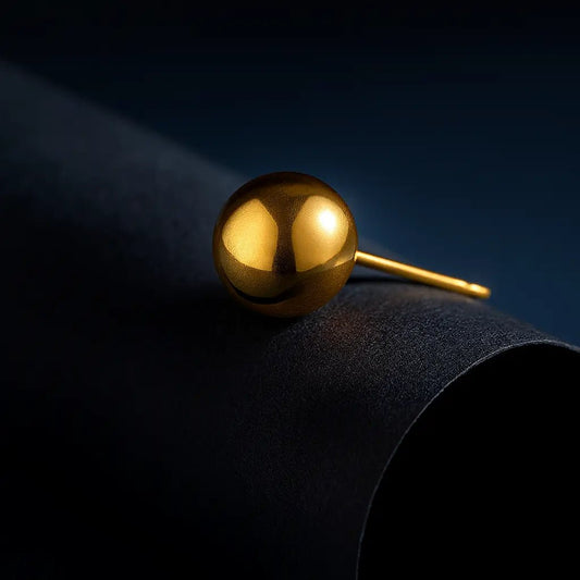 MIRESSA GOLD STUD EARRINGS - LAVISH JEWELS18k PVD GOLD EARRING