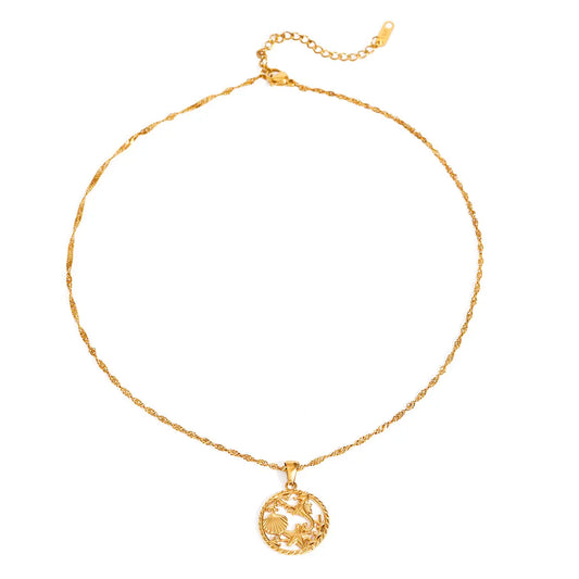 MUSEE GOLD NECKLACE LAVISH JEWELS