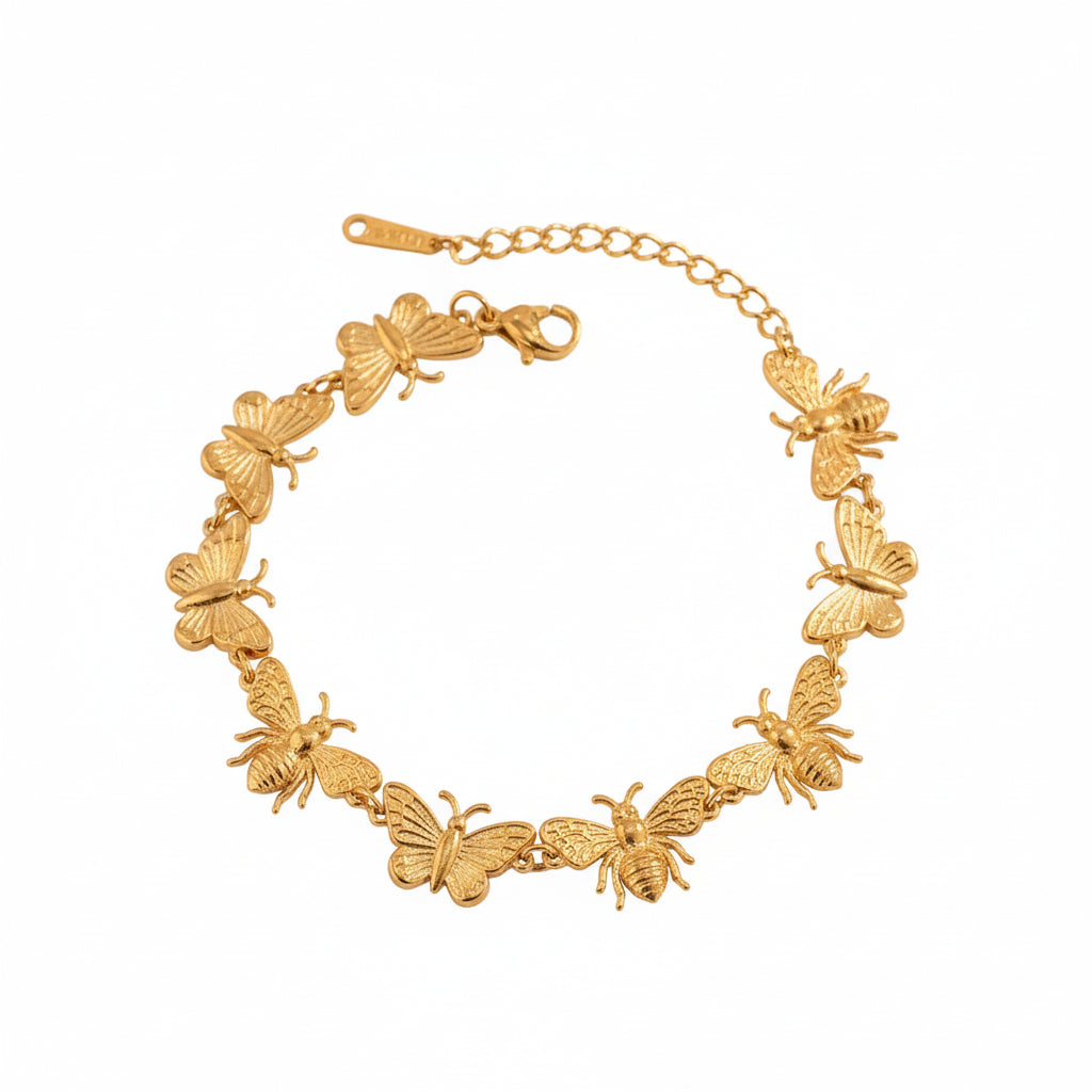 RINA GOLD BRACELET LAVISH JEWELS