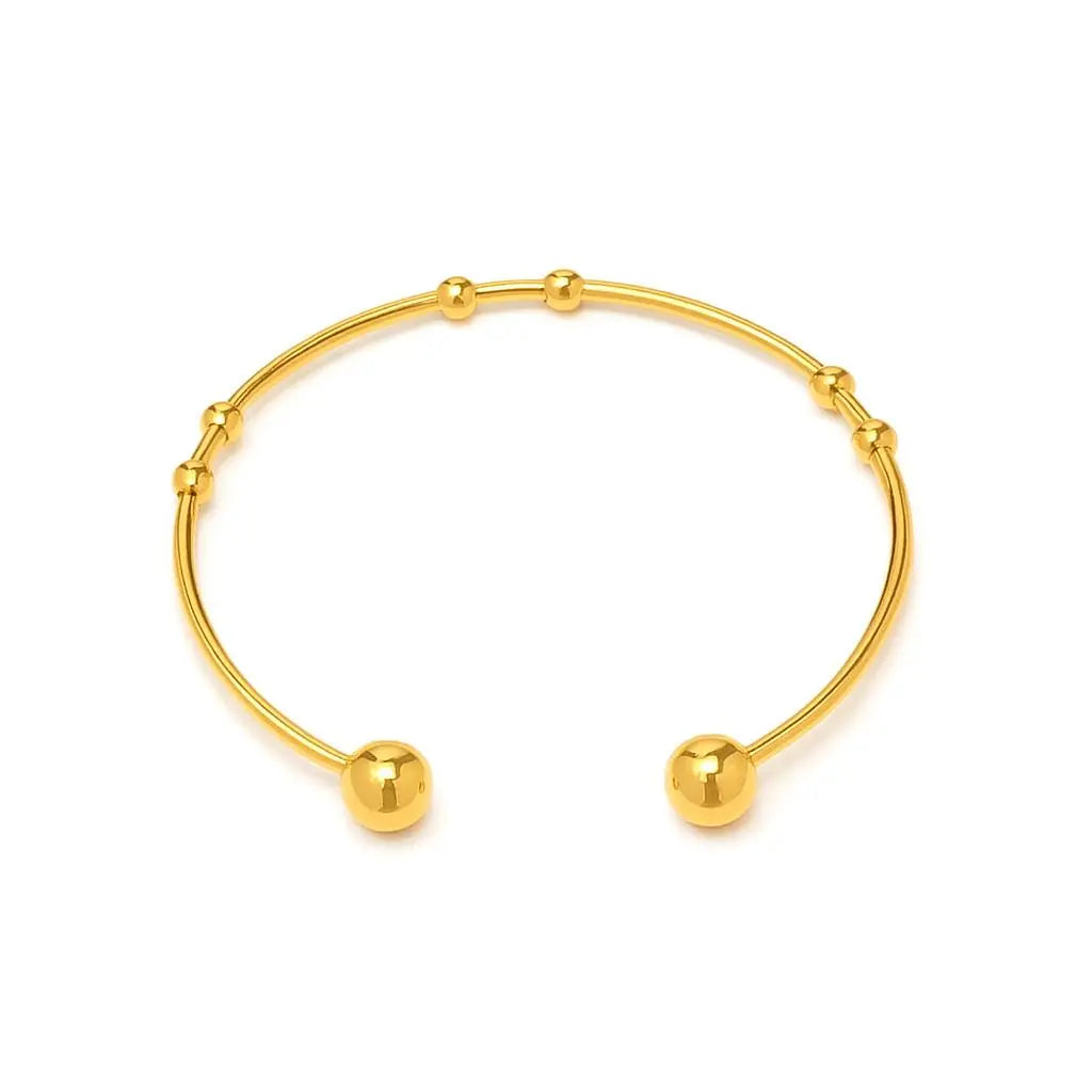 SOLACE GOLD BRACELET LAVISH JEWELS