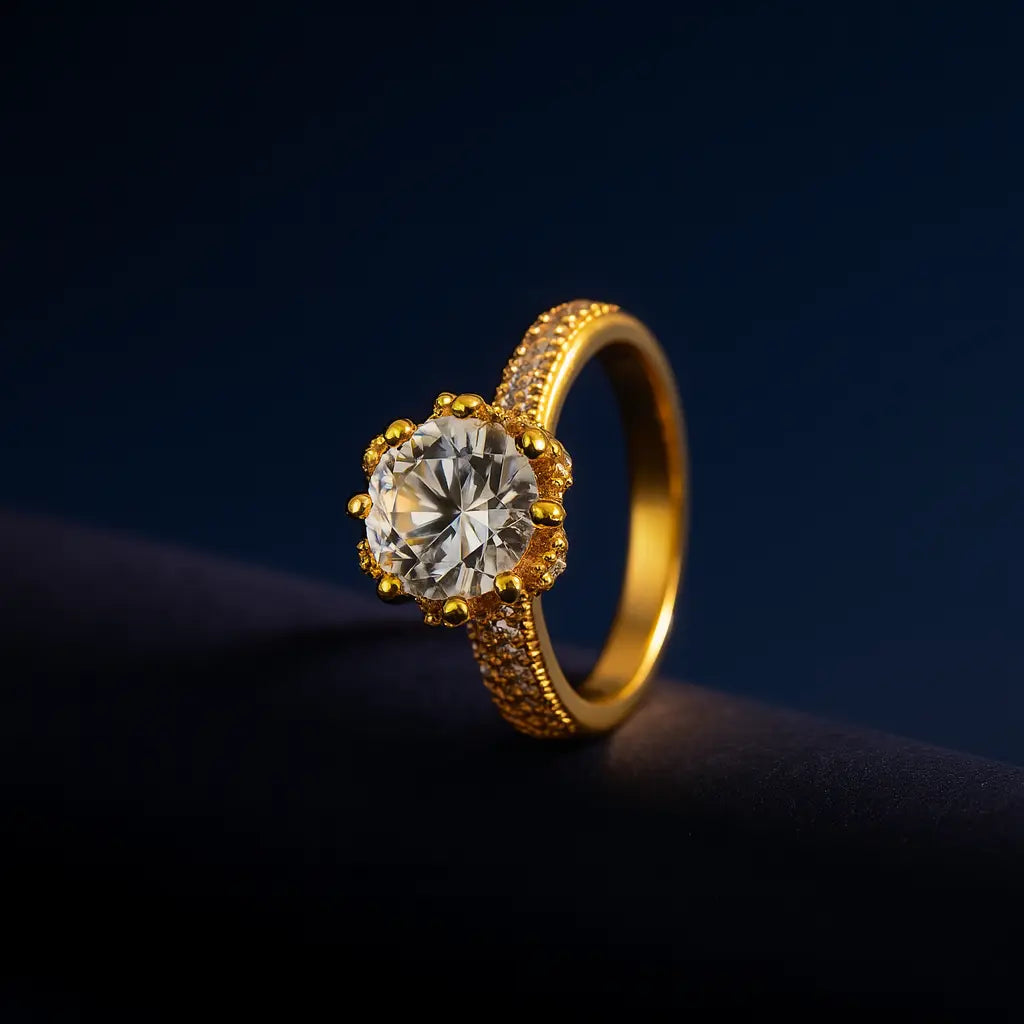 SPROUT GOLD RING LAVISH JEWELS