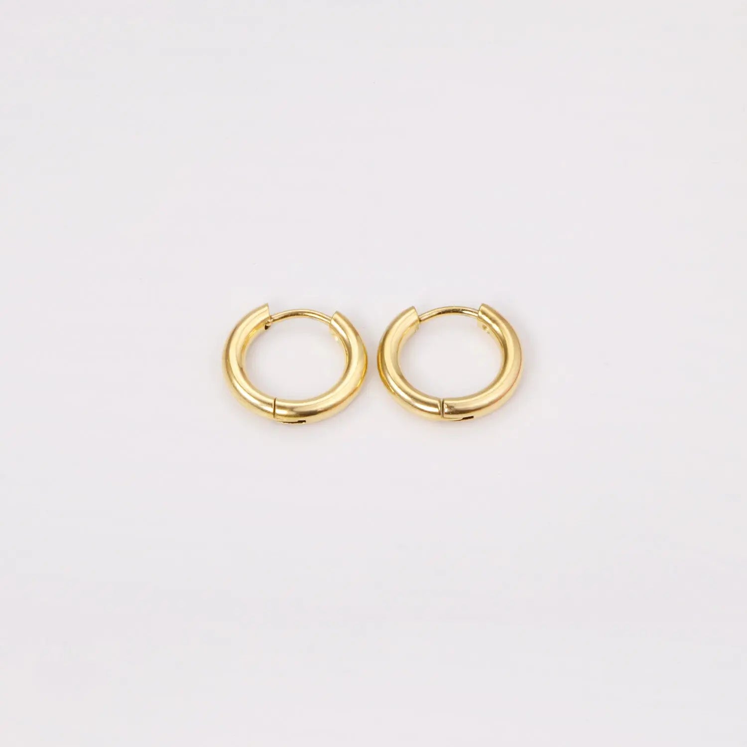 SWAY HUGGIE GOLD EARRINGS LAVISH JEWELS