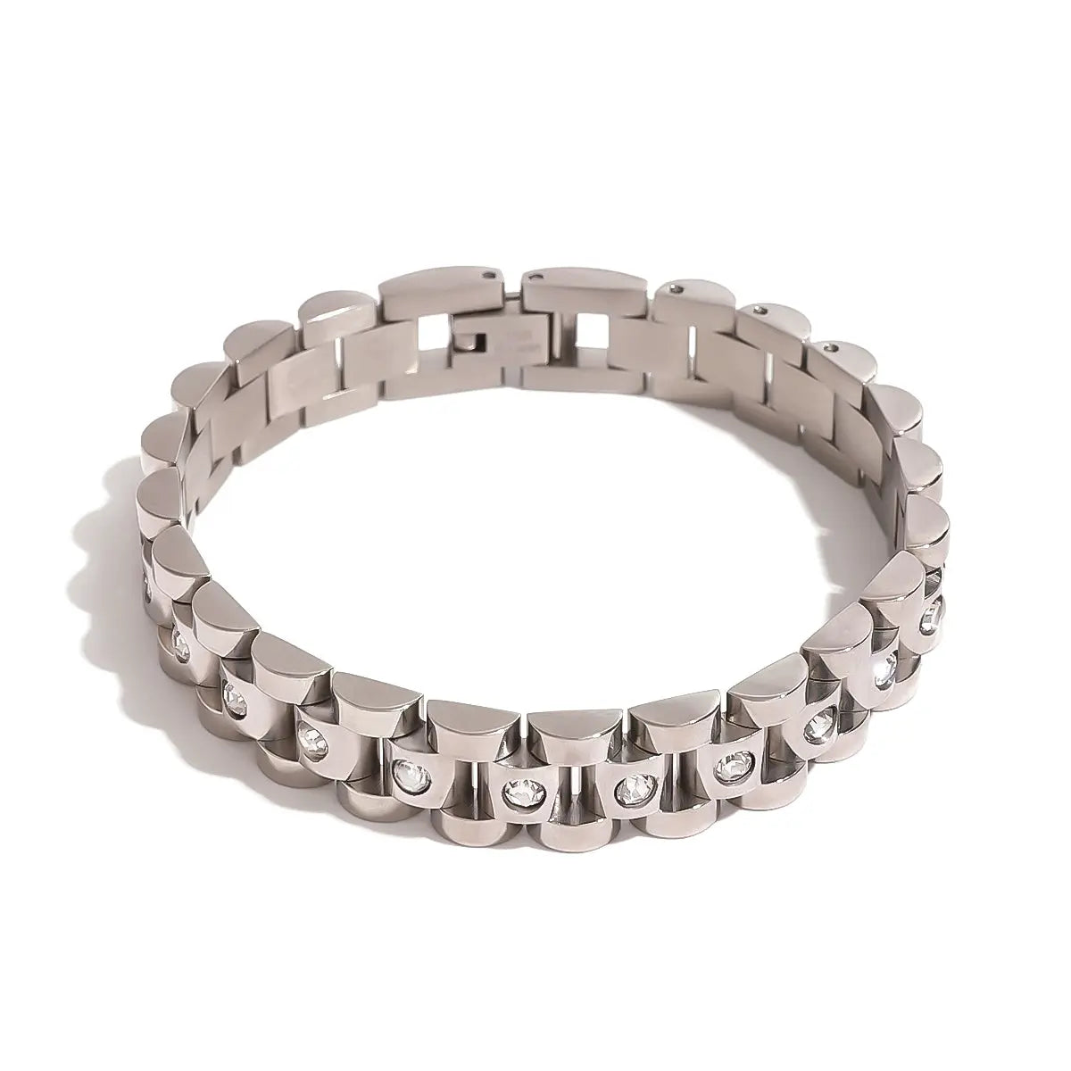 TERRY SILVER BRACELET LAVISH JEWELS