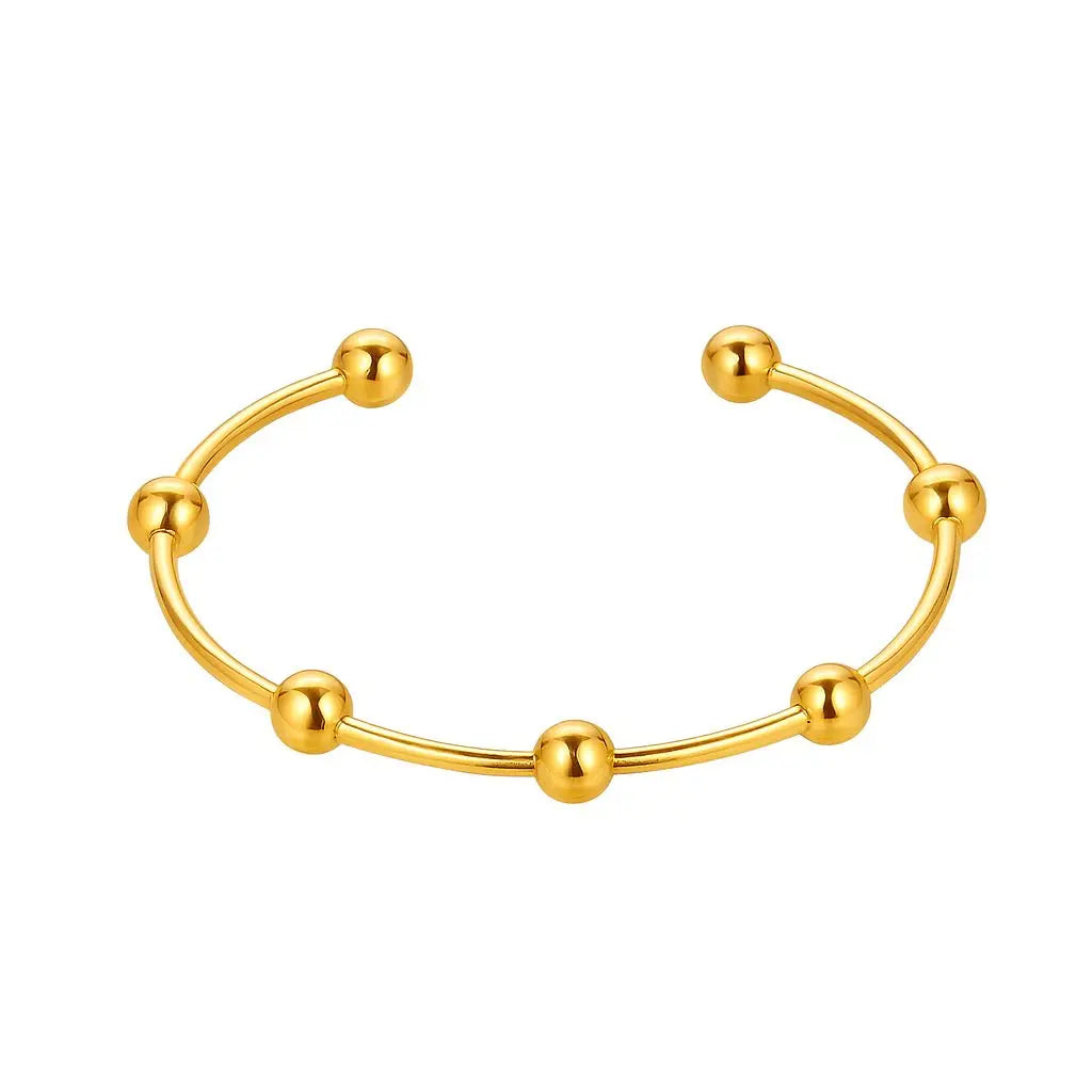 VERVE GOLD BRACELET LAVISH JEWELS