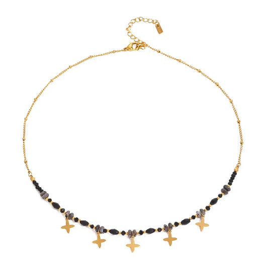 XEN GOLD NECKLACE LAVISH JEWELS