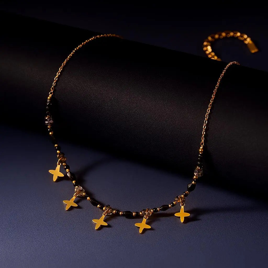 XEN GOLD NECKLACE LAVISH JEWELS