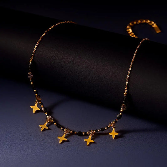 XEN GOLD NECKLACE LAVISH JEWELS